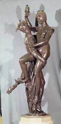 Merkur und Psyche, 1593